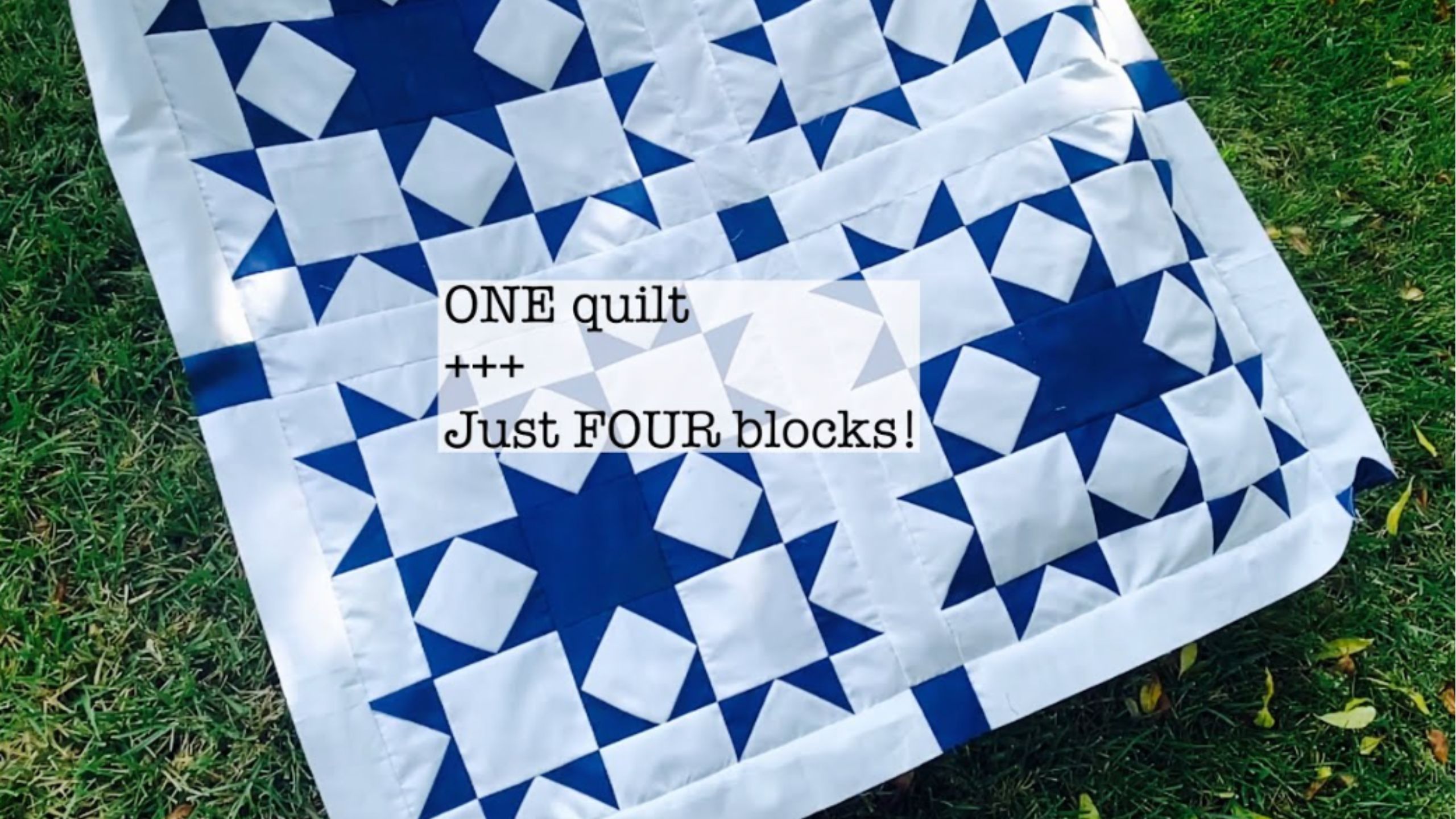 Make a FOUR block quilt with Beth Shibley