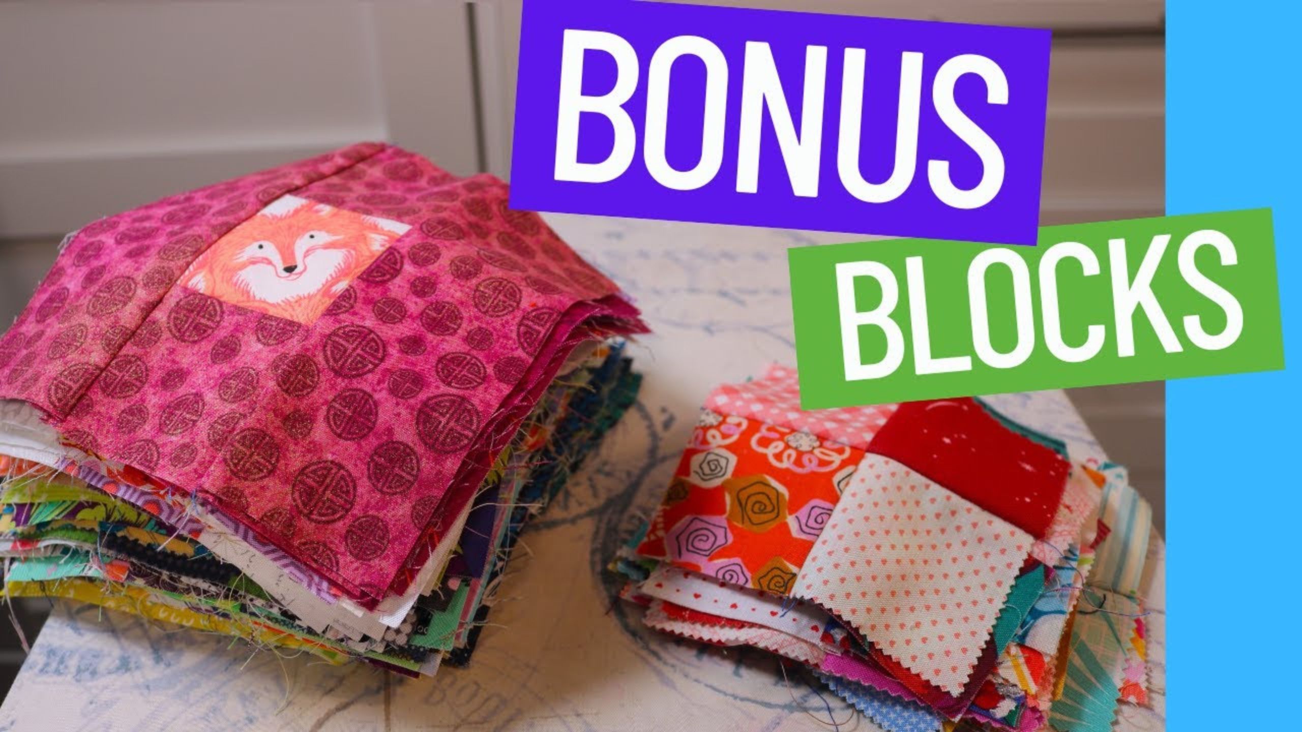 Make Bonus Blocks from your Scraps with Karen of Just Get it Done Quilts