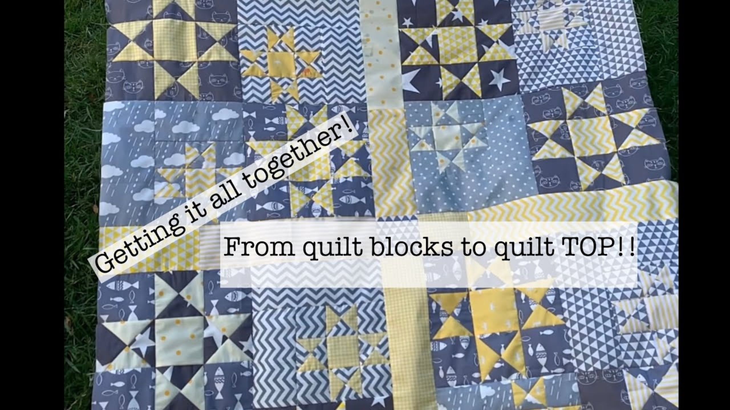 Making a simple baby quilt top with Beth Shibley
