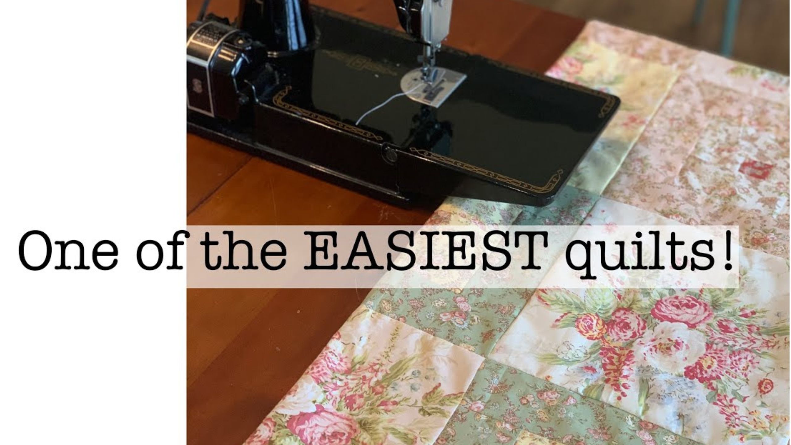 One of the EASIEST quilts with Beth Shibley