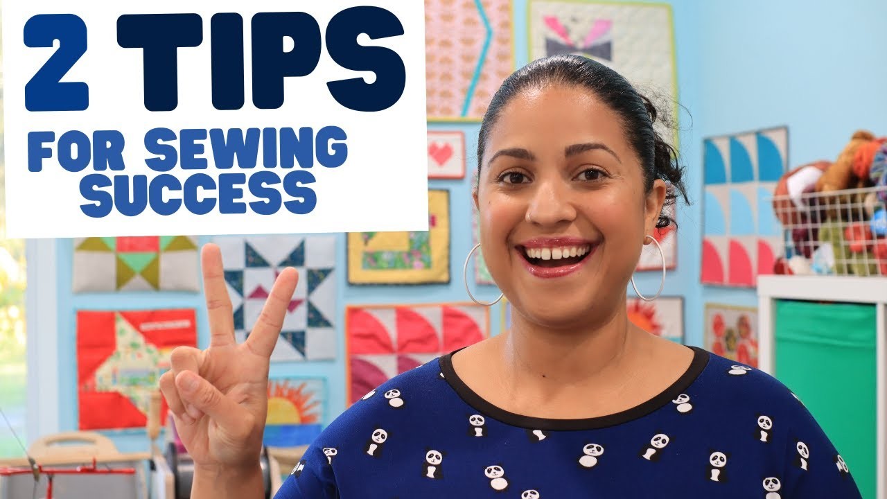 2 Simple Tips to Improve your Sewing Skills Today with The Crafty ...