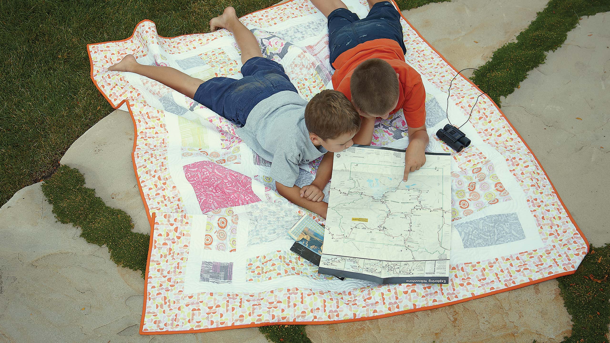 Window Pane 9 Patch Quilt — Quilting Tutorials