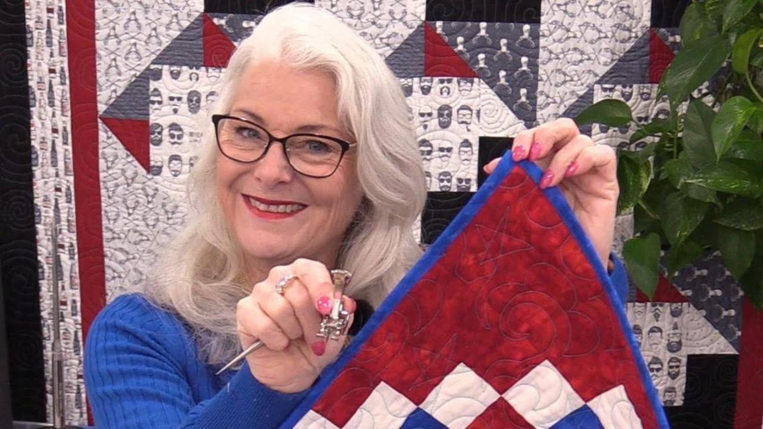 How to Machine Bind a Quilt with Laura Coia