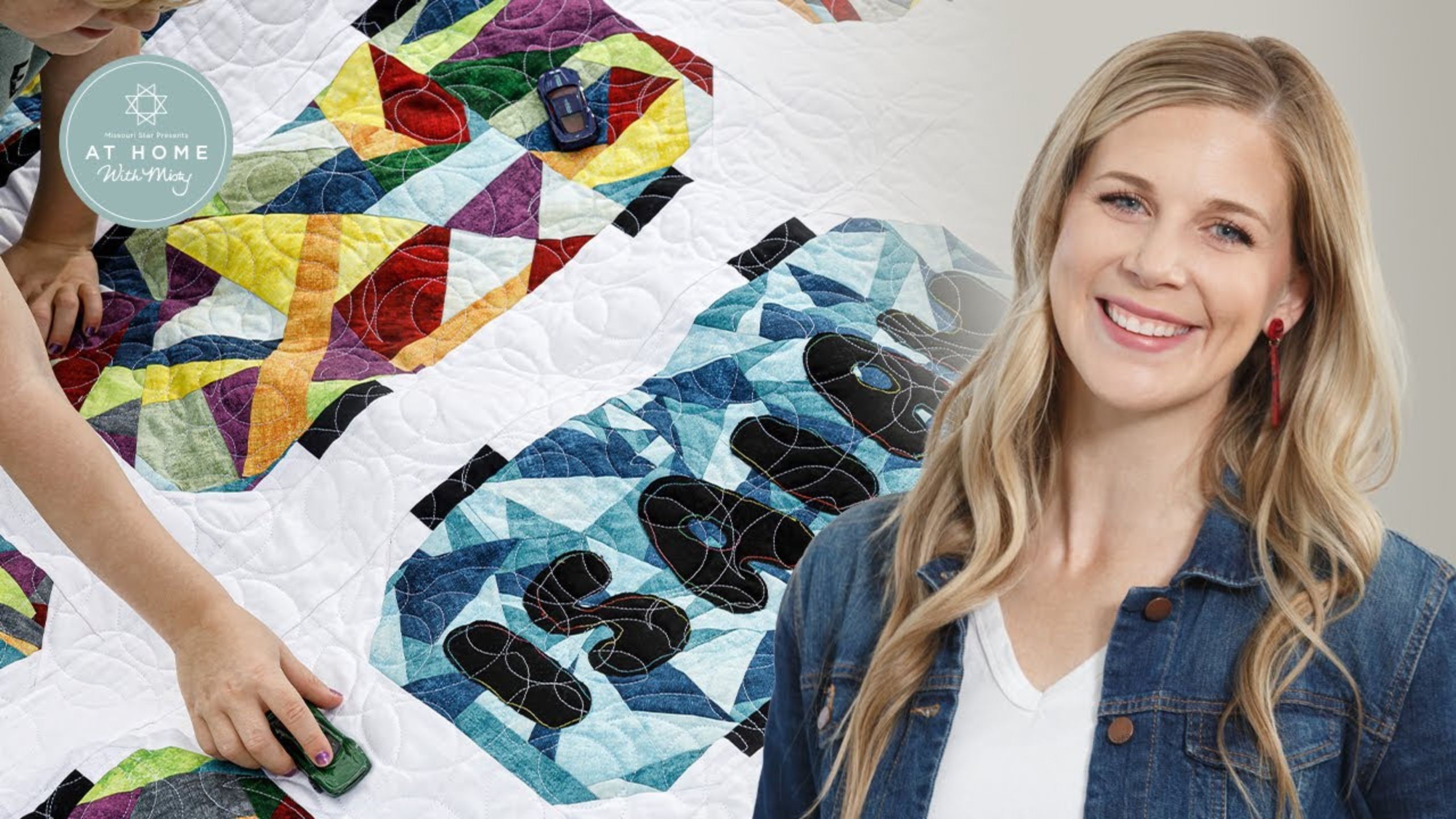 Make a "Halfpipe Quilt" with Misty and the Quilting Marine on At Home With Misty