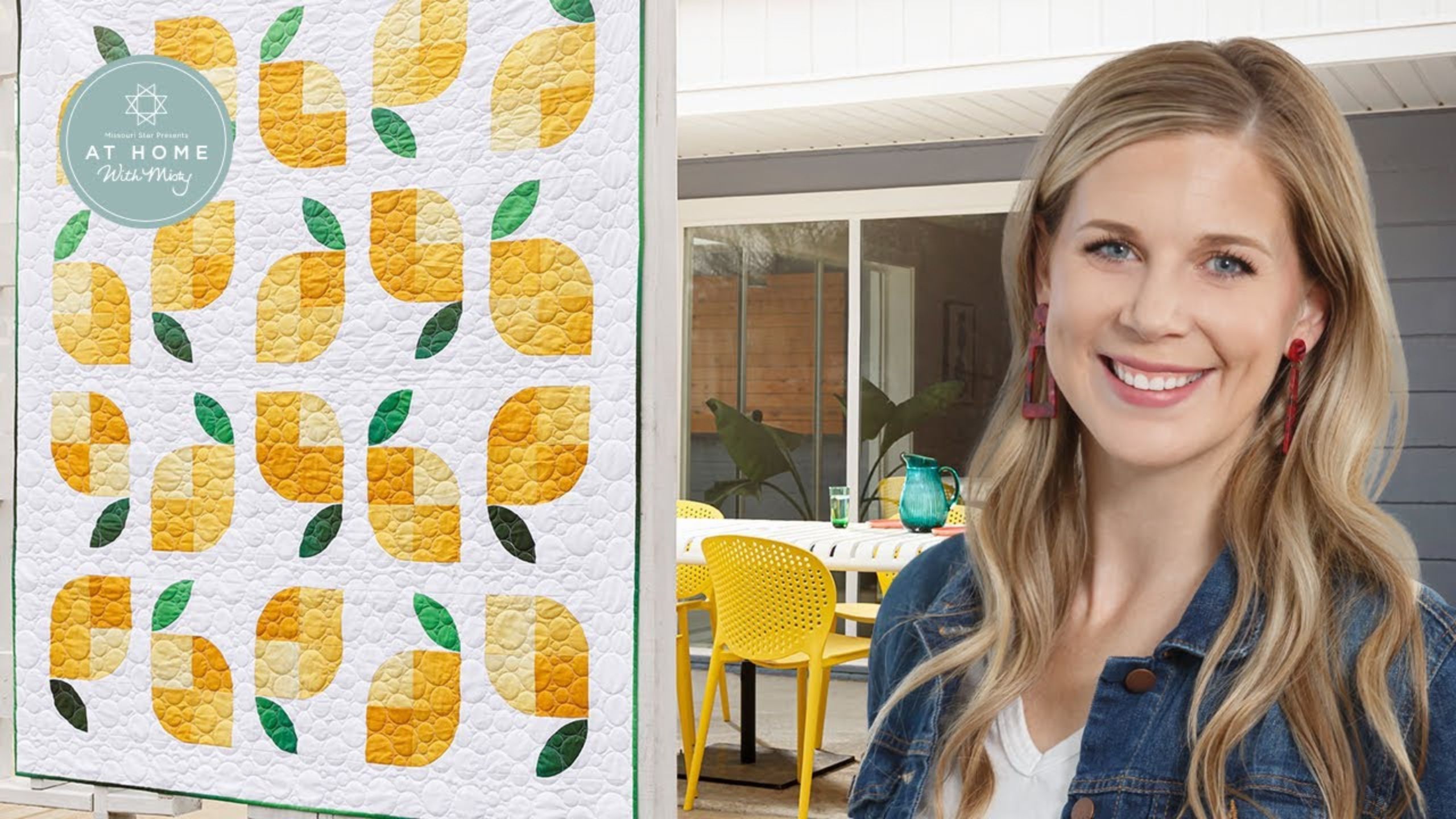 How to Make a Memi's Lemons Quilt - Free Quilt Tutorial with Misty Doan