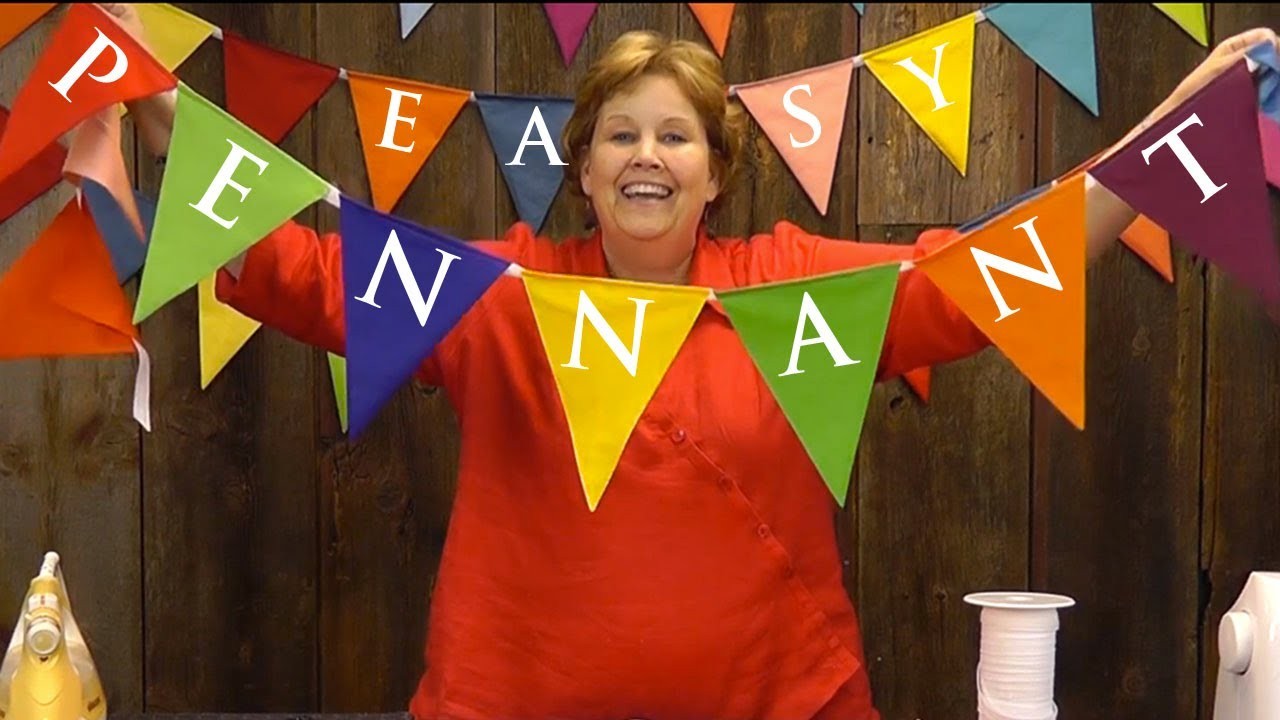 Easy Pennant Banner Tutorial