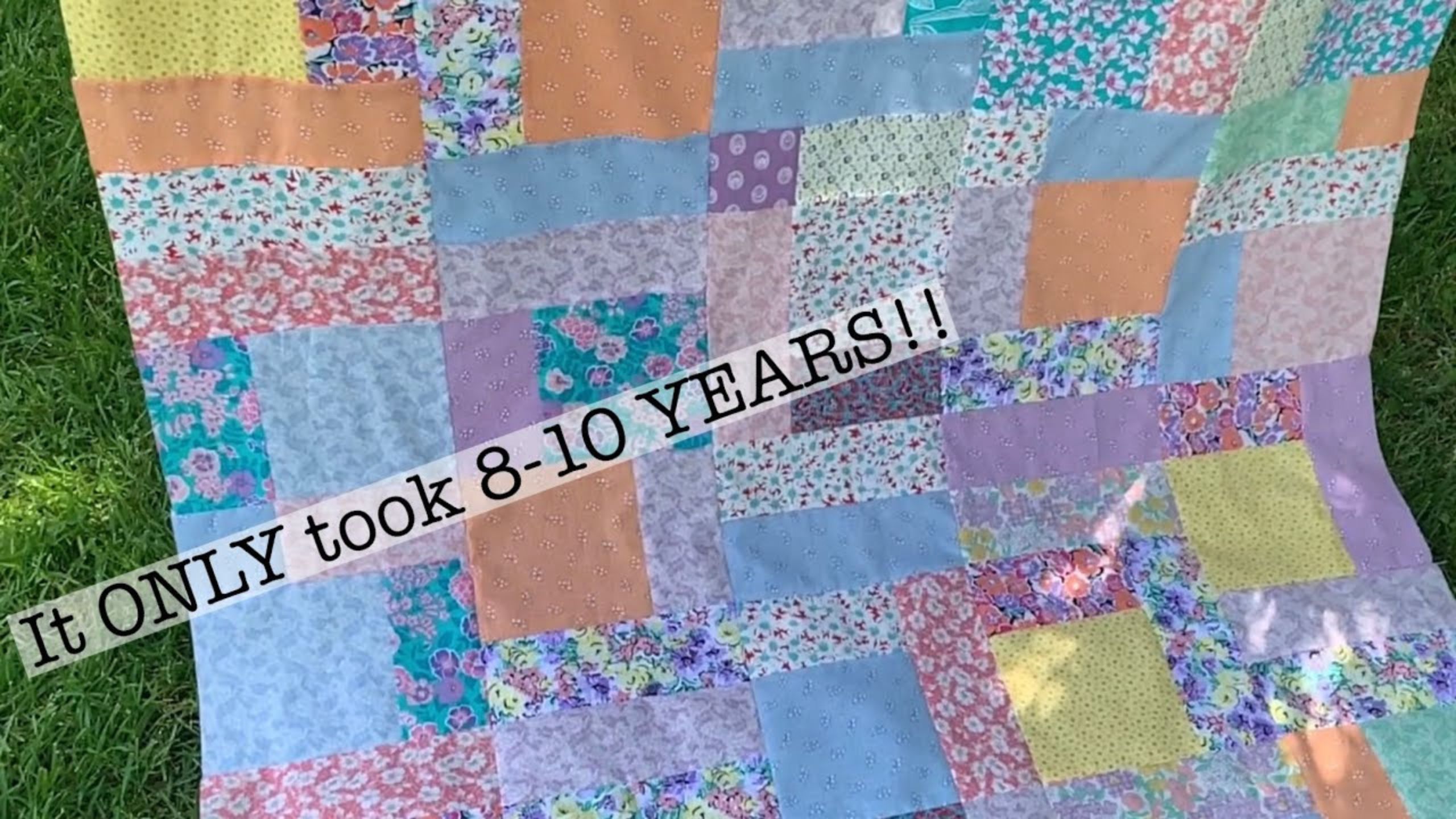 Sew along with me as I finish an UNFINISHED quilt | a tutorial with Beth Shibley