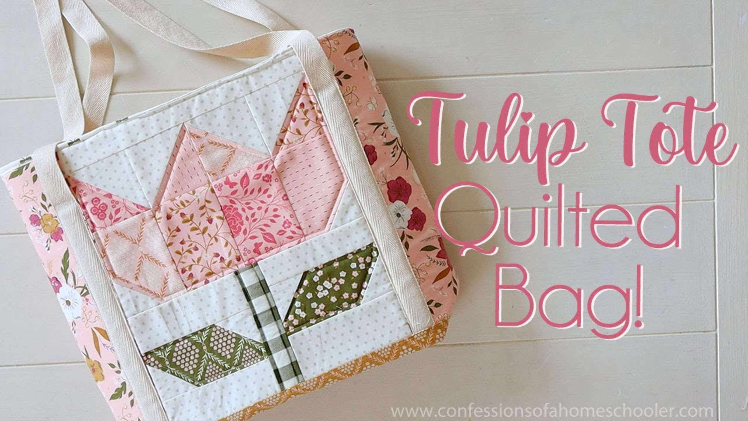 How to add an Inset Zipper Pocket & Recessed Zipper | The Tulip Tote Bag with Erica Arndt