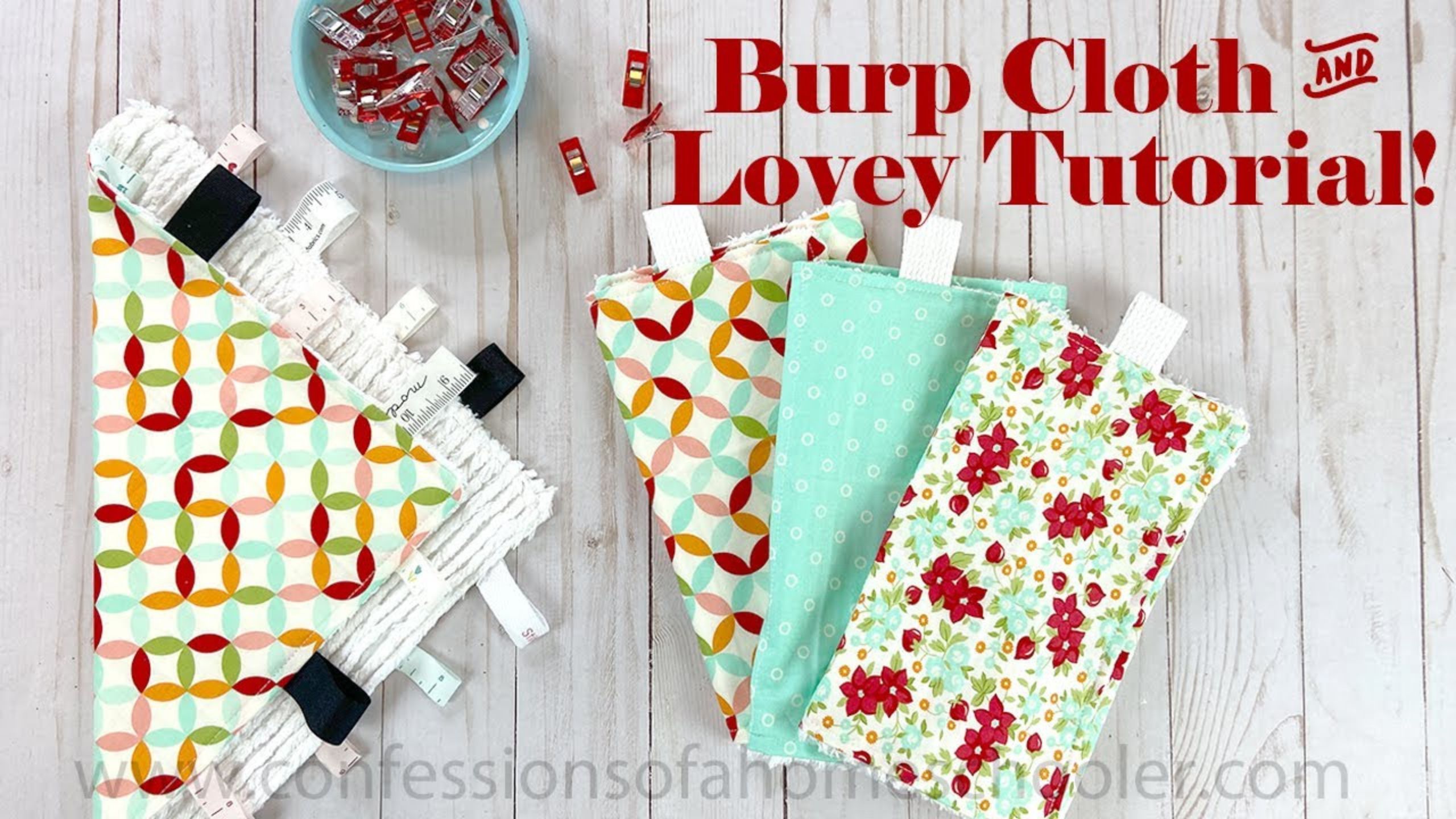BurpCloth Lovey with Erica Arndt