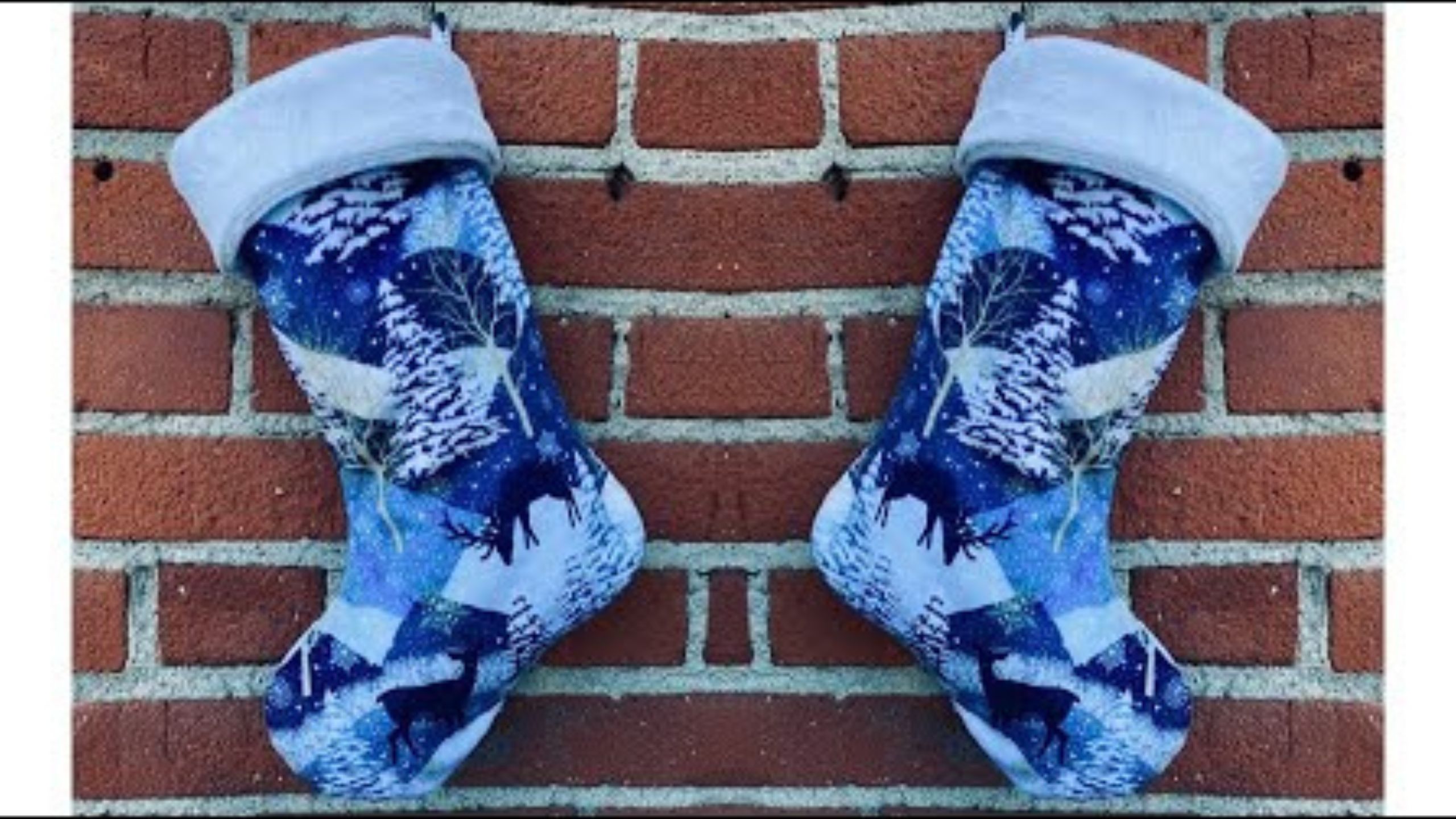 How to Sew a Minky Fabric Stocking with Shannon Fabrics