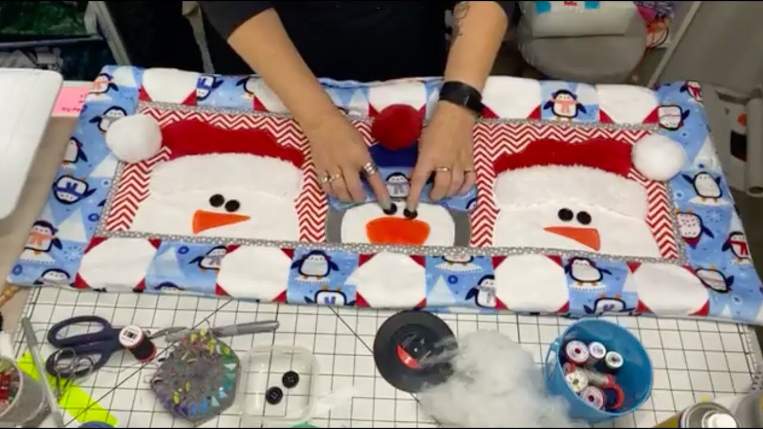 How to Sew a Holiday Bench Pillow Cover with Shannon Fabrics