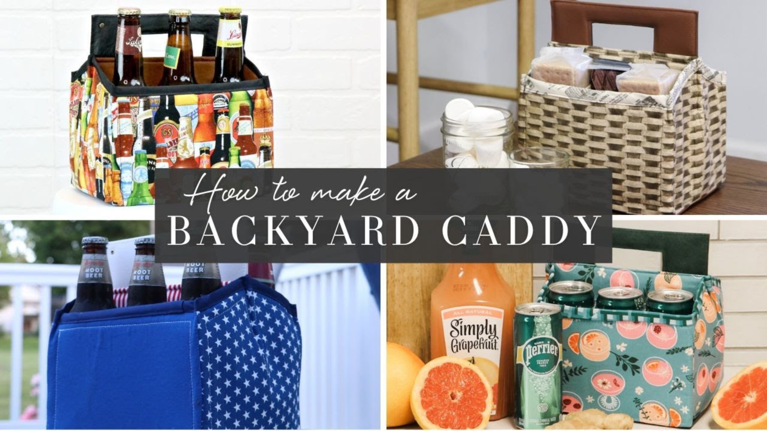 How to Make a Backyard Caddy with Sallie Tomato