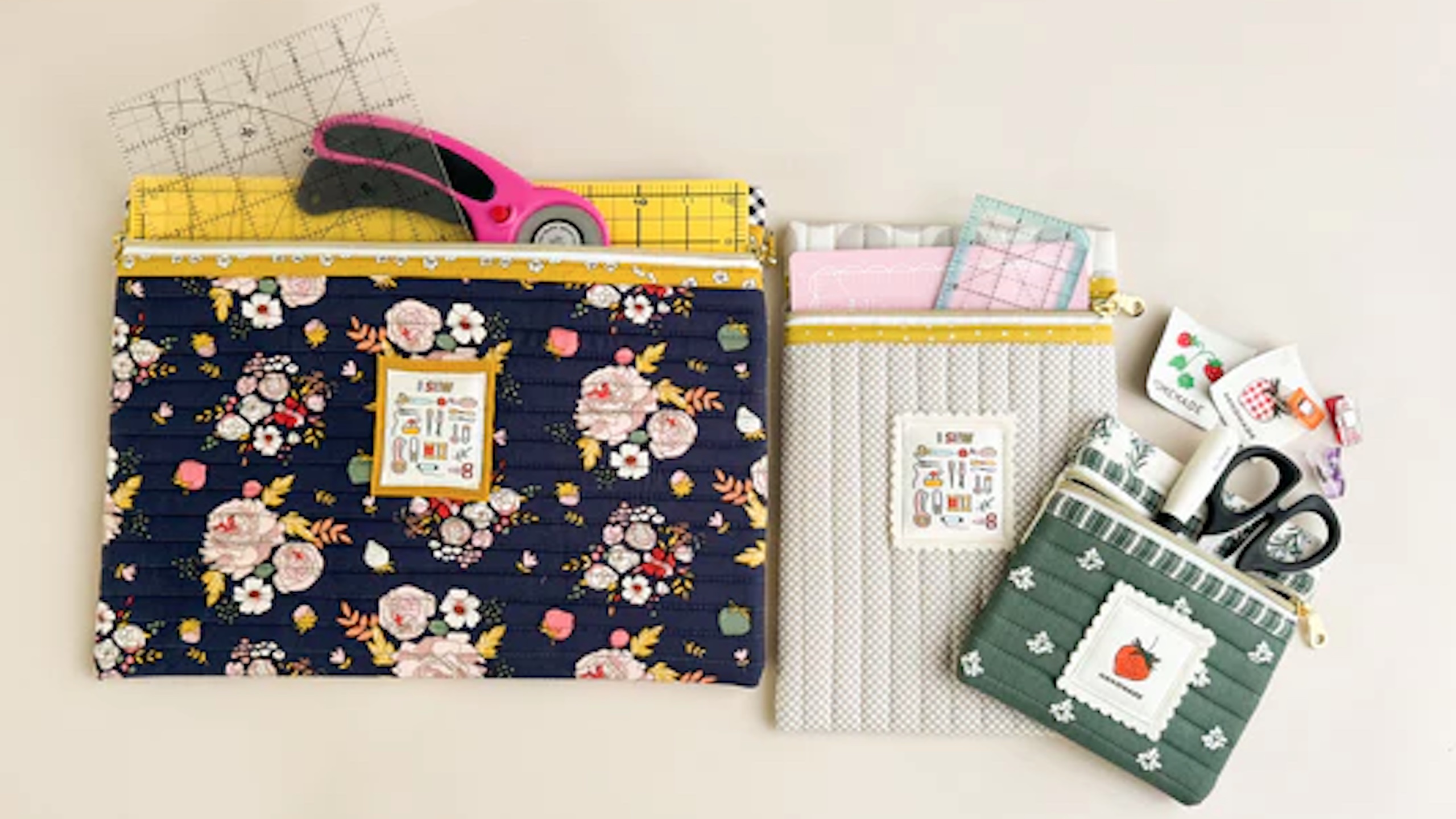 How to sew a Sew Good Pouch with Minki Kim