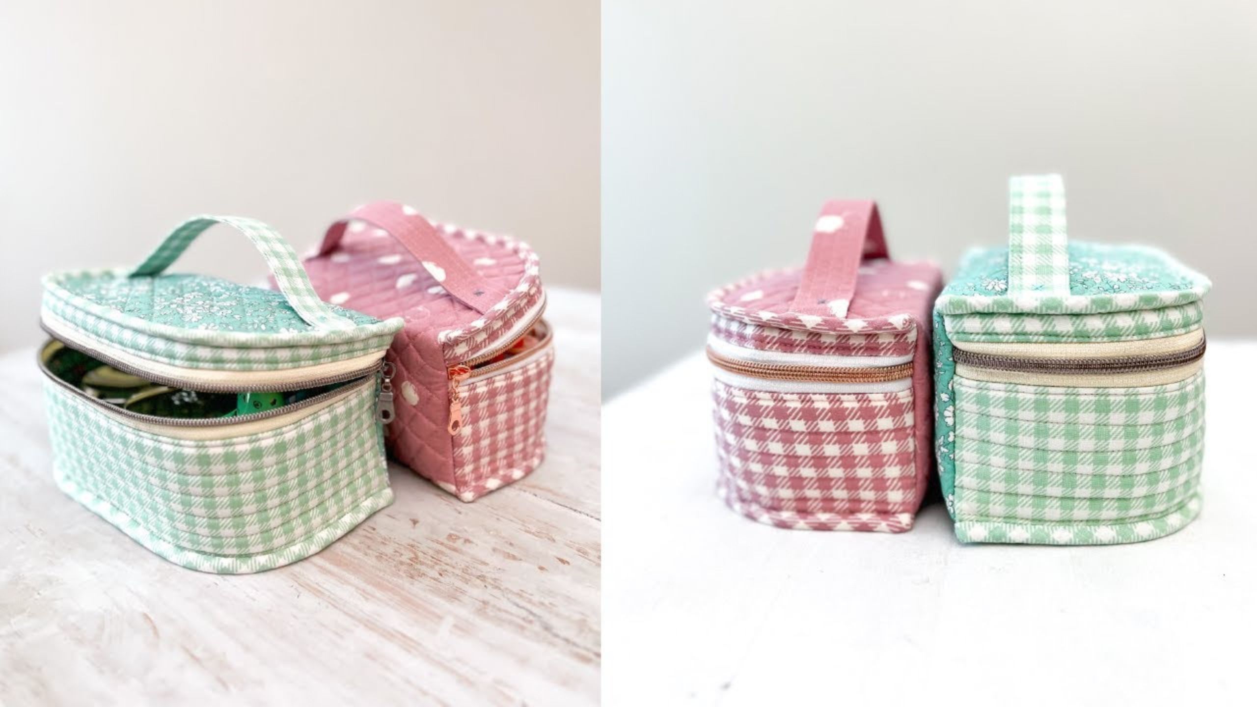 Half Moon Zipper Cases with Minki Kim