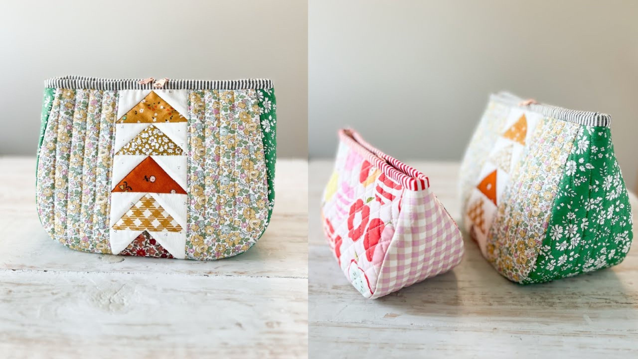 Make a Half Moon Zip Pouch with Minki Kim