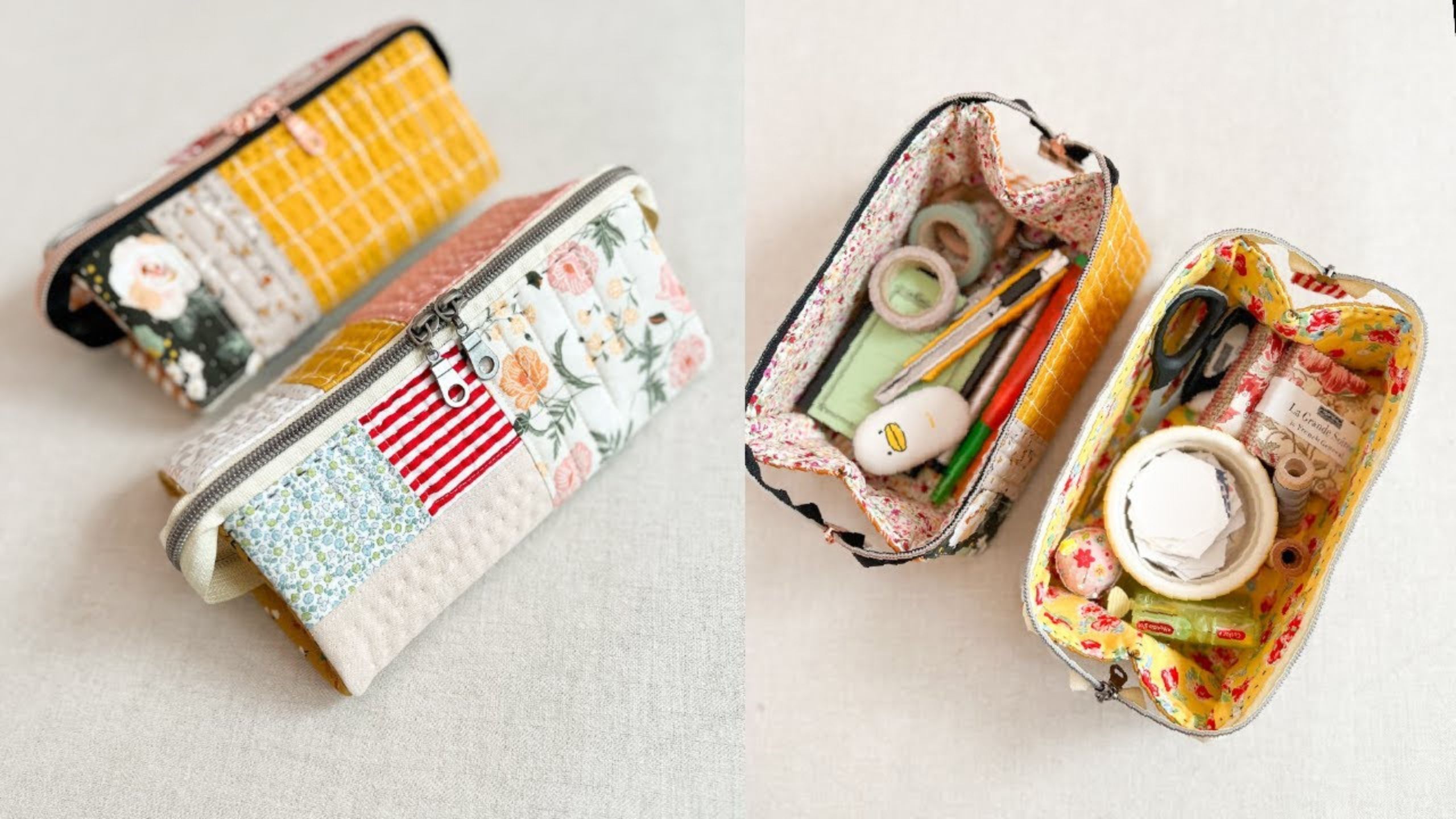 Make an Open Up Box Pouch with Minki Kim