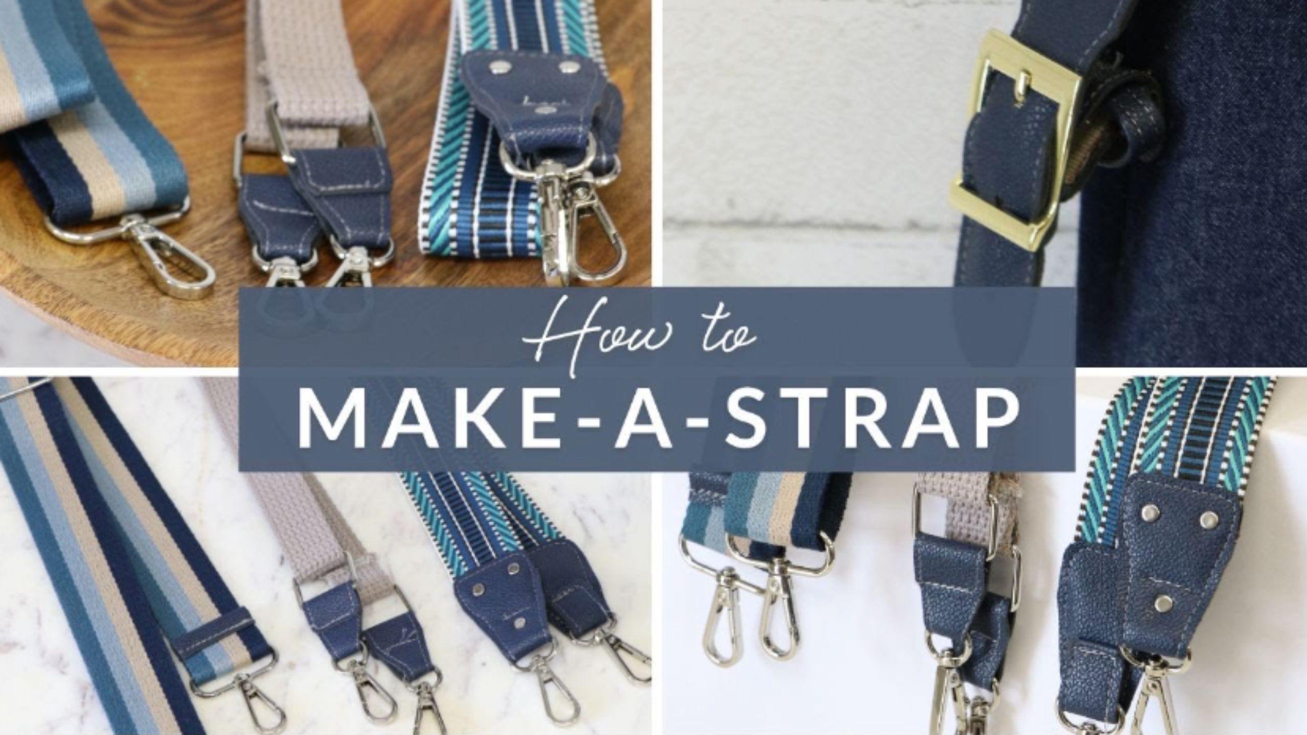 How to Make-A-Strap Pattern Tutorial with Sallie Tomato