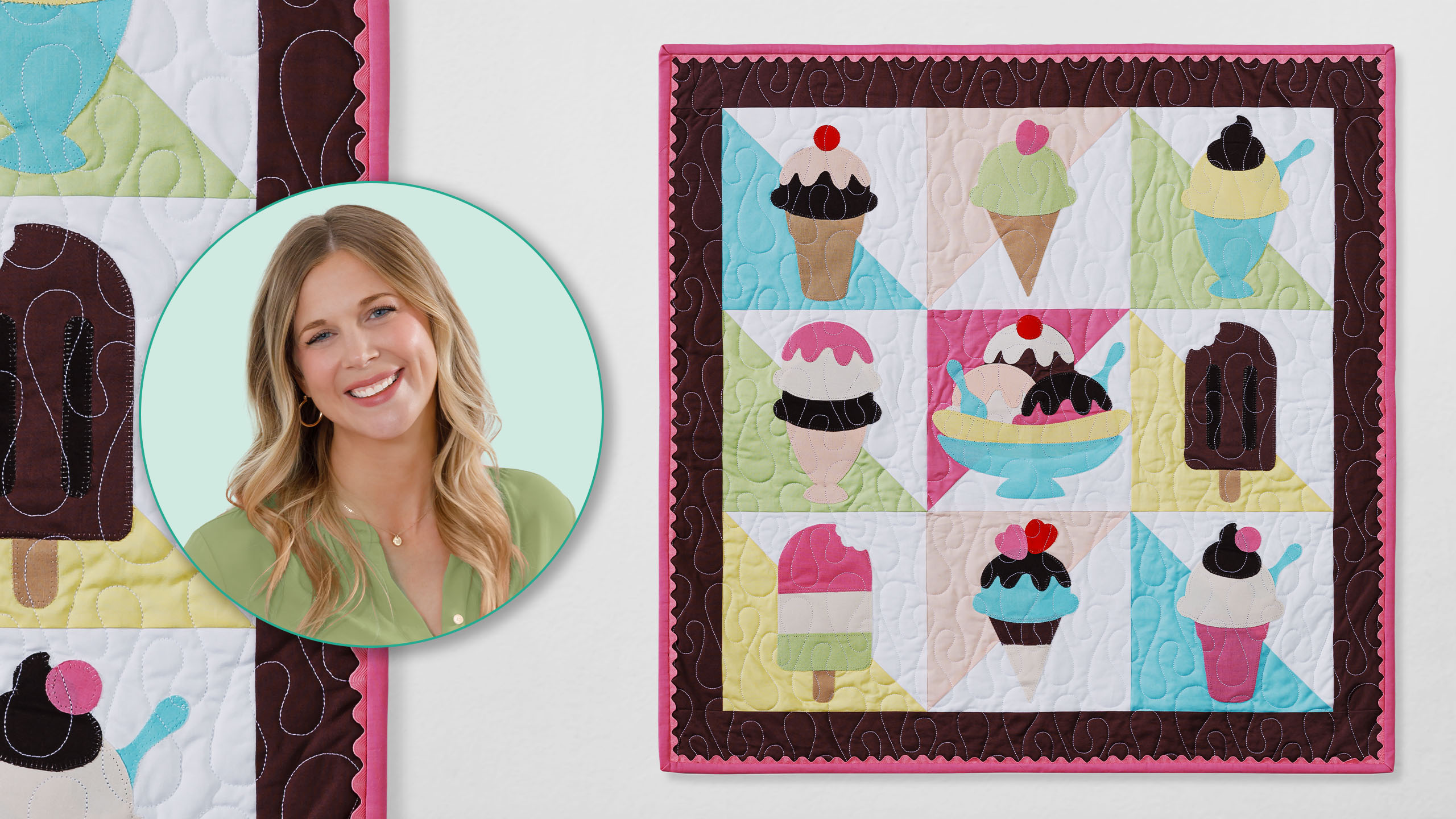 Sundae Best Baby Quilt