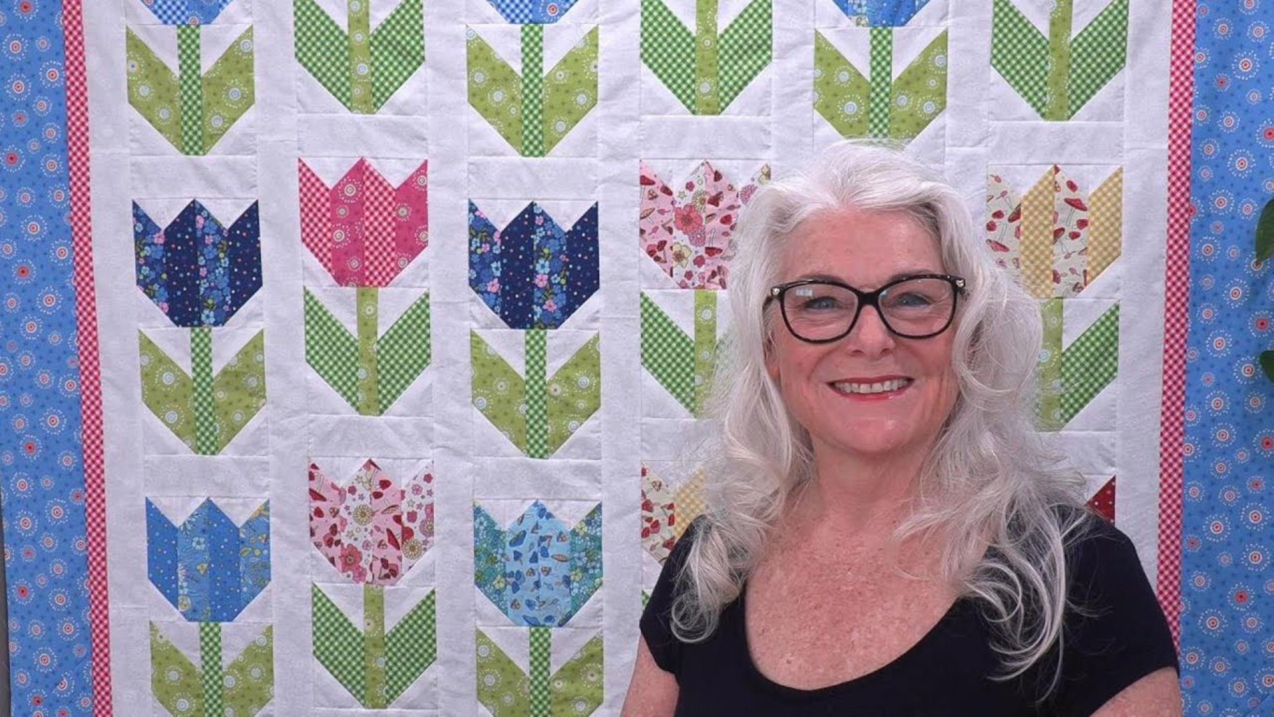 Make a Tulip Fields Quilt with Laura Coia