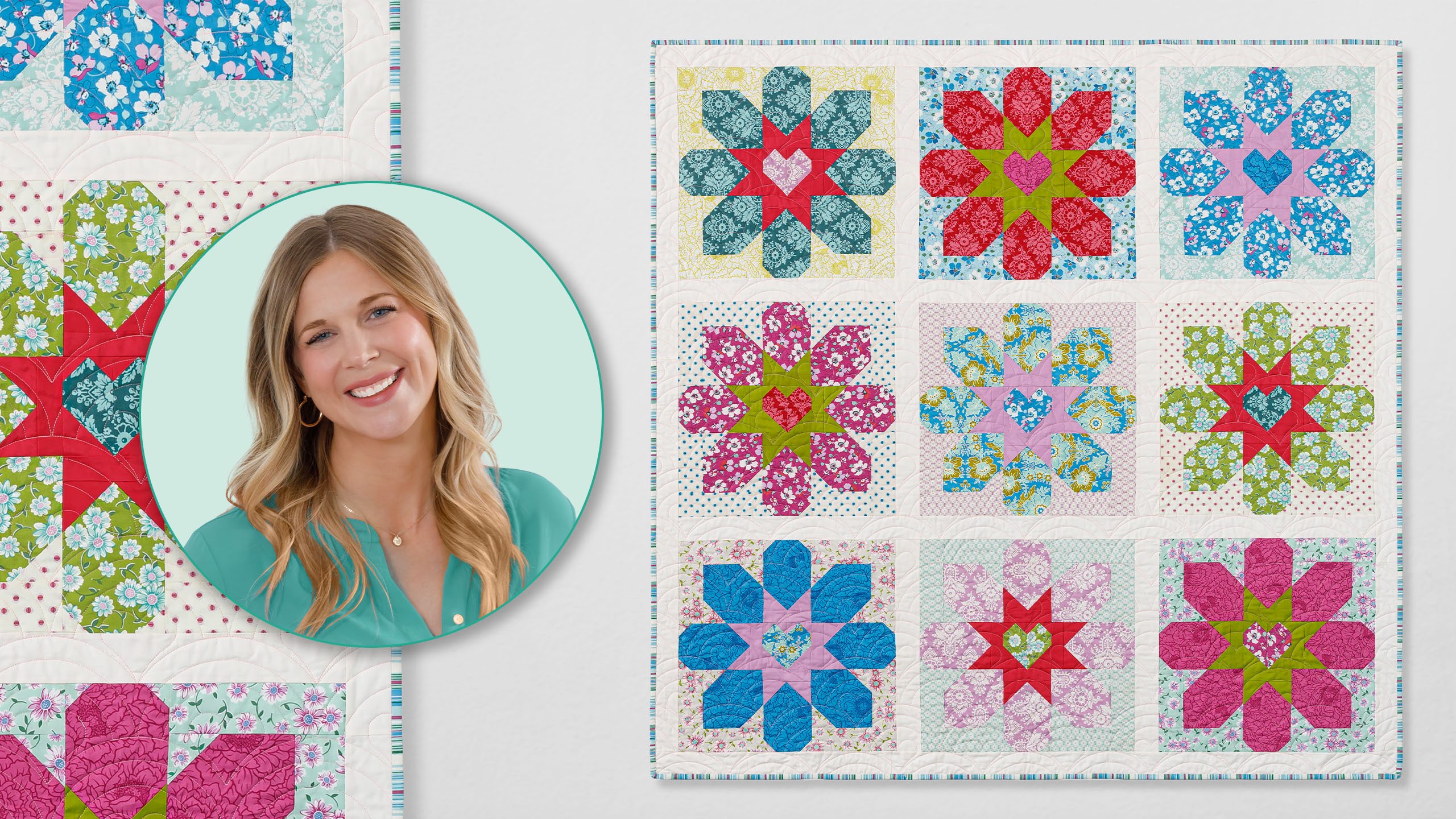 Flower Love Quilt