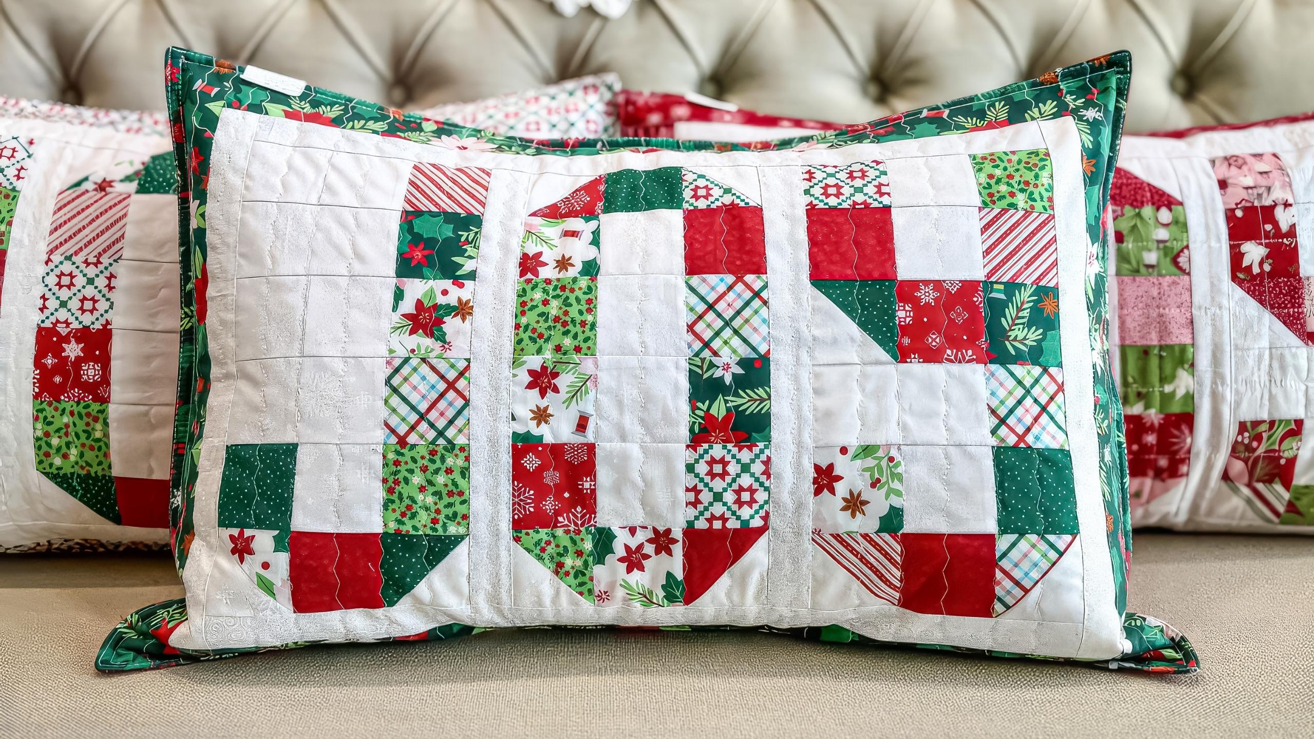 Joy Quilted Pillow with Melissa Dotson