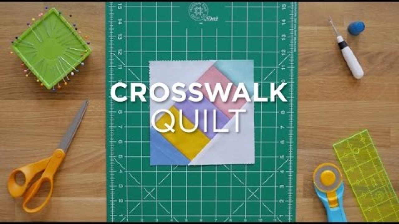 Crosswalk Quilt Block - Quilt Snips