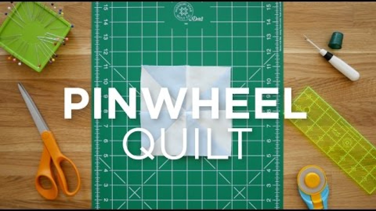 Pinwheel Block - Quilt Snips