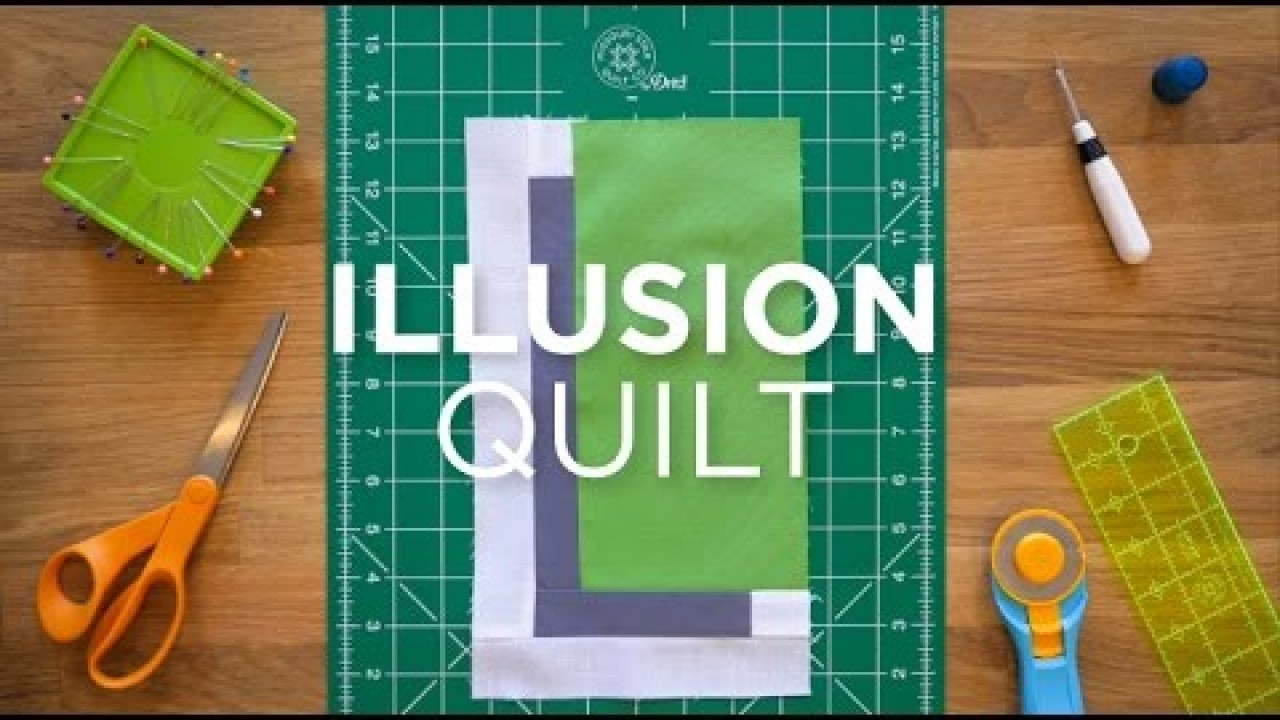 Illusion Block - Quilt Snips