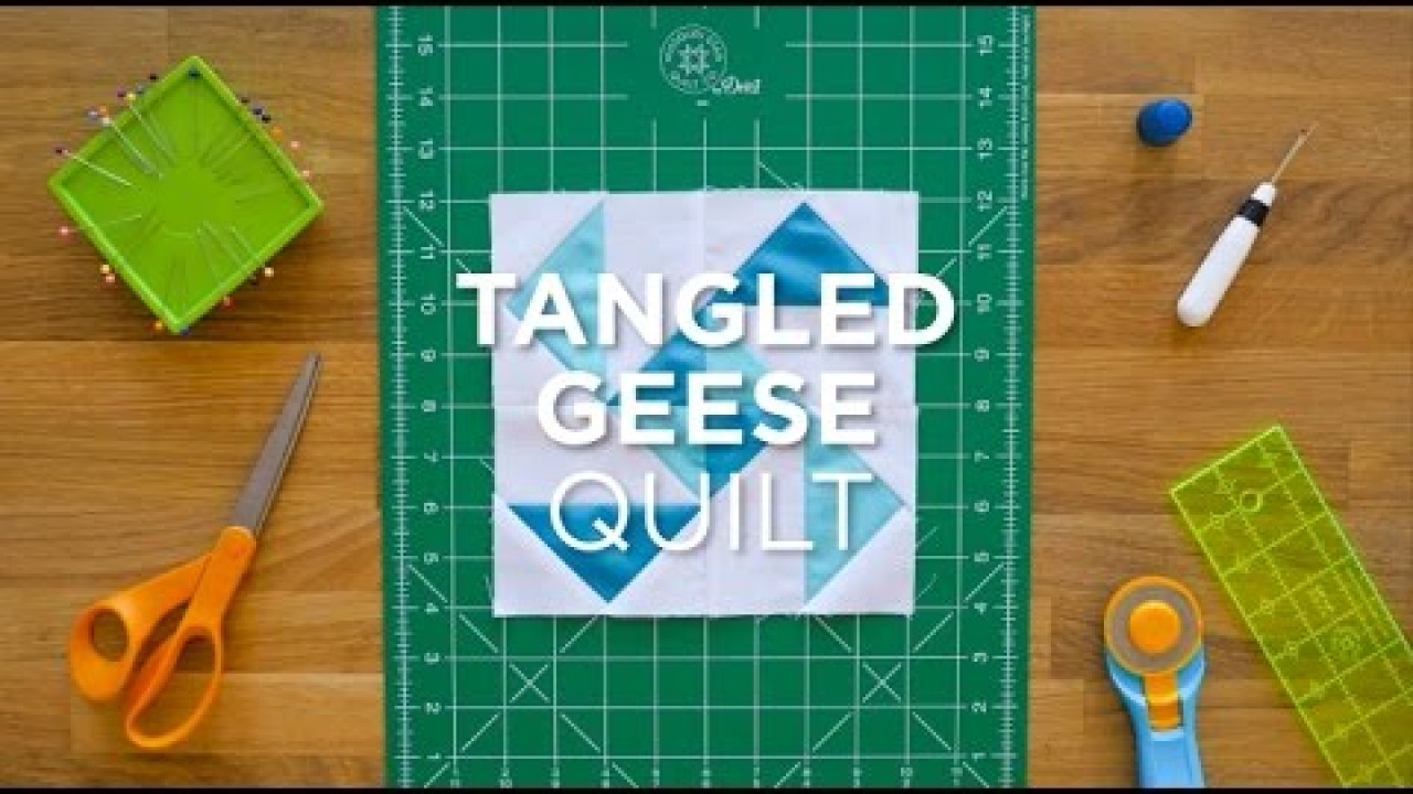 Tangled Geese - Quilt Snips