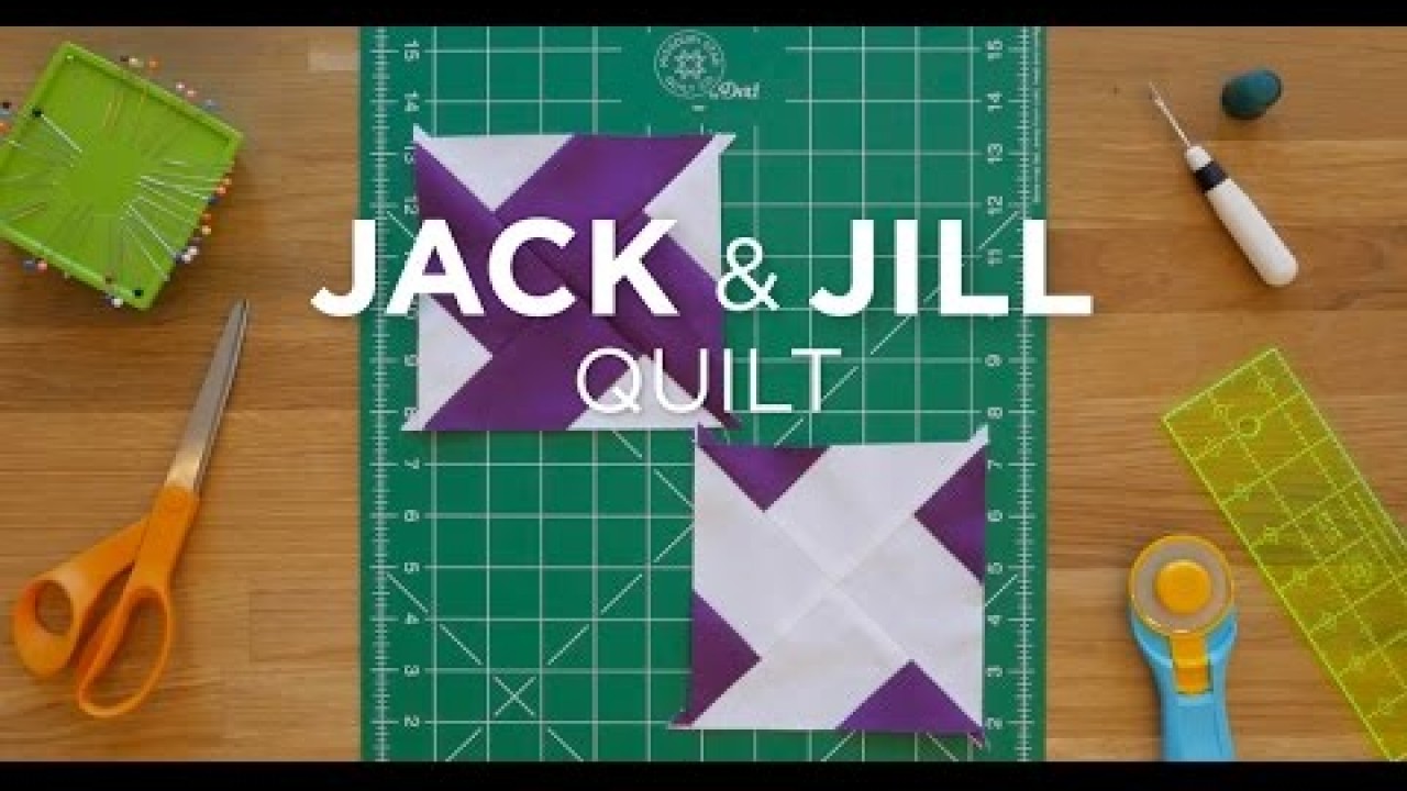 Jack and Jill Quilt Block - Quilt Snips