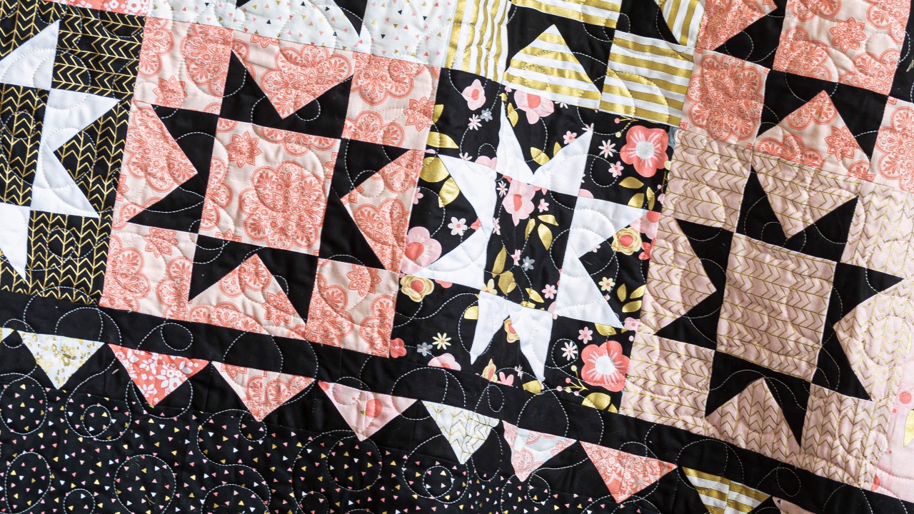 Missouri Star Baby Quilt with Flange Binding — Quilting Tutorials