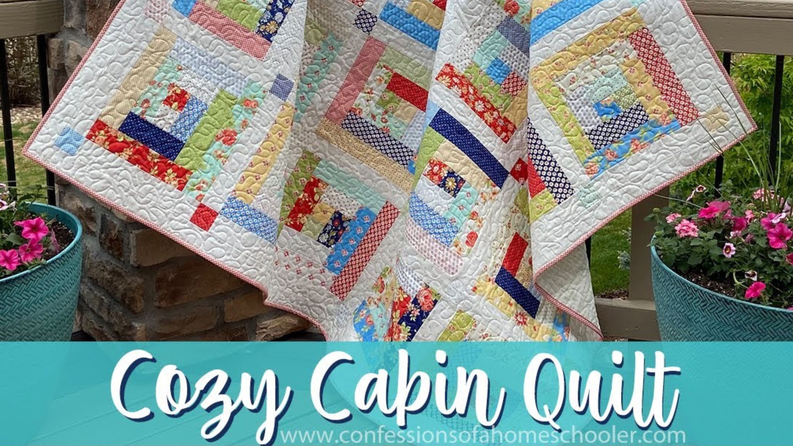 Easy Log Cabin Quilt with Erica Arndt
