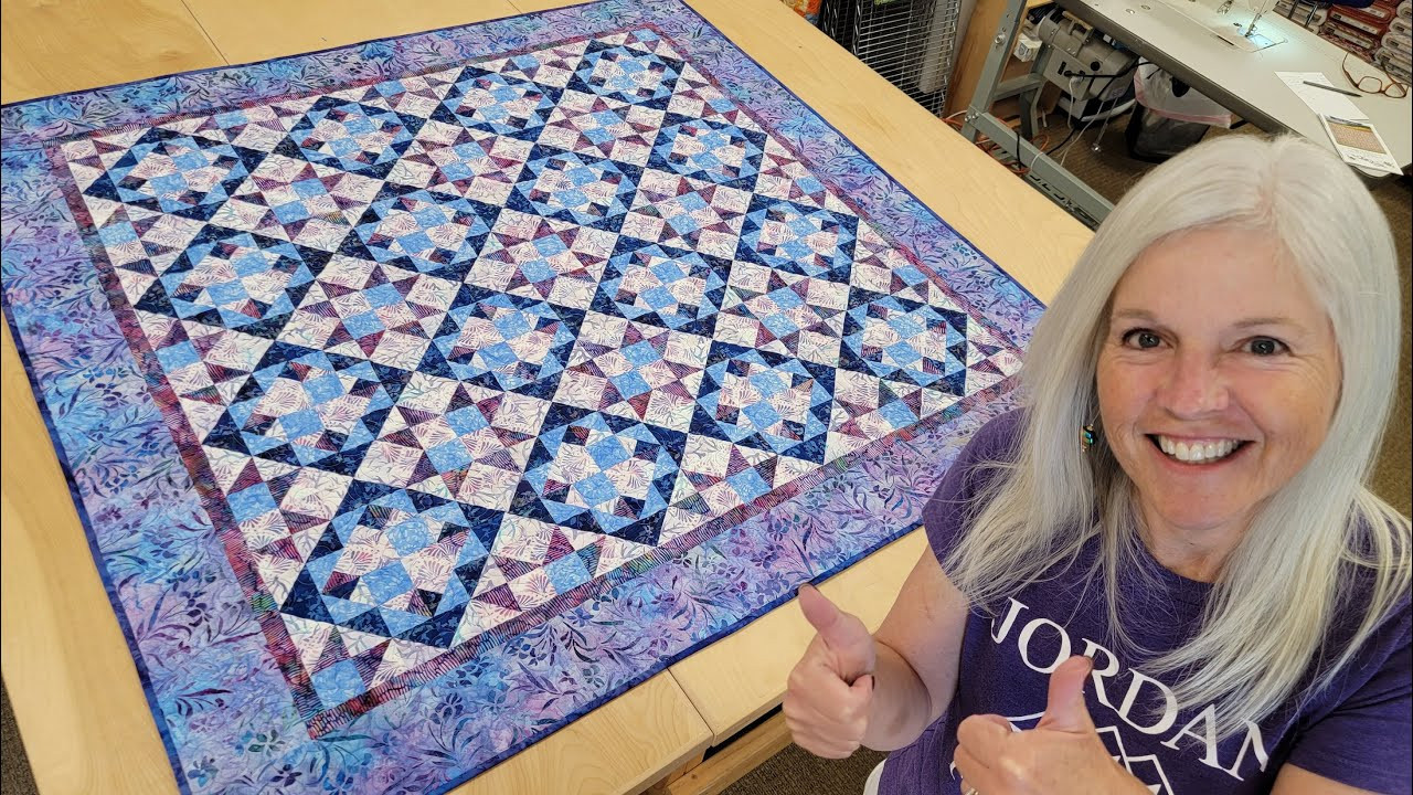 Simple Six Star Sampler with Donna Jordan of Jordan Fabrics — Quilting